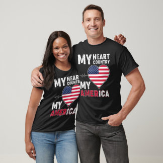 My Heart Country, My America T-Shirt
