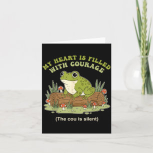 My heart courage grammar nerds writers card