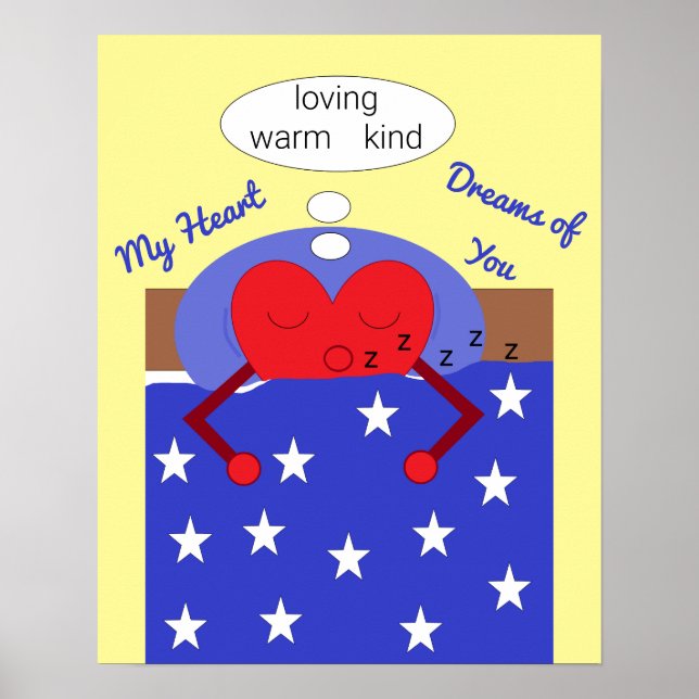 My Heart Dreams of You: Poster (Front)