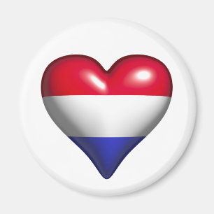 My Heart for the Netherlands Magnet