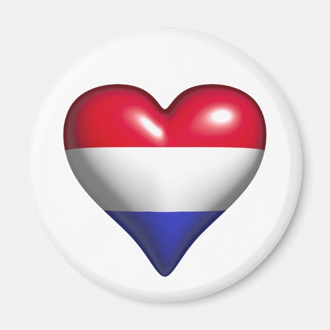 My Heart for the Netherlands Magnet (Front)