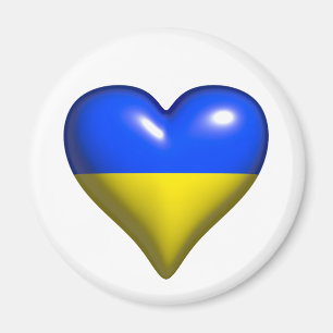 My Heart for Ukraine Magnet