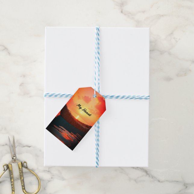 My Heart Gift Tag (With Twine)