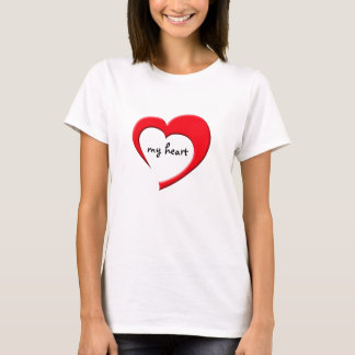 My Heart II T-Shirt (red on light)
