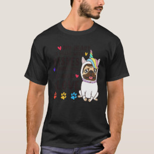 My Heart Is Filled With Kisses And Love Pug Dog Ow T-Shirt
