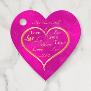 My Heart is Full of Love, Favour Tags