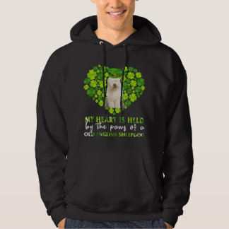 My Heart Is Held By The Paws Of A Old English Shee Hoodie