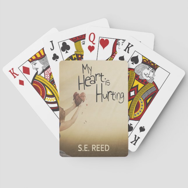 My Heart is Hurting  Playing Cards (Back)