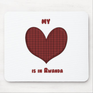 My Heart is in Rwanda Mouse Pad