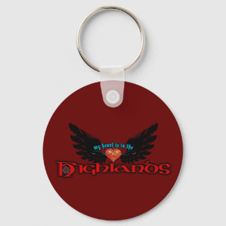 My Heart is in the Highlands Key Ring