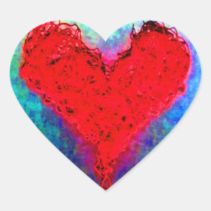 My Heart is Tangled Up with Thoughts of You Sticker