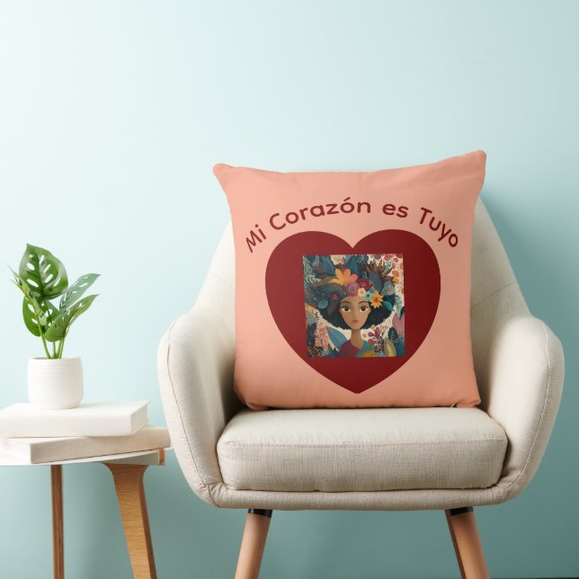My Heart is Yours Pillow (Chair)