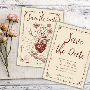 My Heart is Yours save the date Invitation