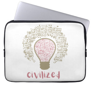 My Heart Lumi Classic Civilised Art design for Mus Laptop Sleeve