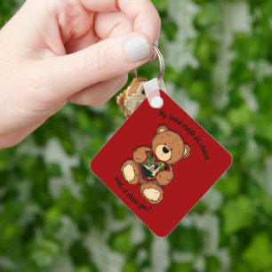 My heart made its choice, key ring