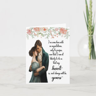 My Heart Will Always Be Yours Sense & Sensibility  Card