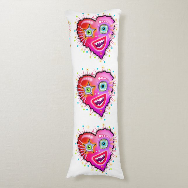 MY HEART WILL GLOW ON BODY CUSHION (Front Vertical)