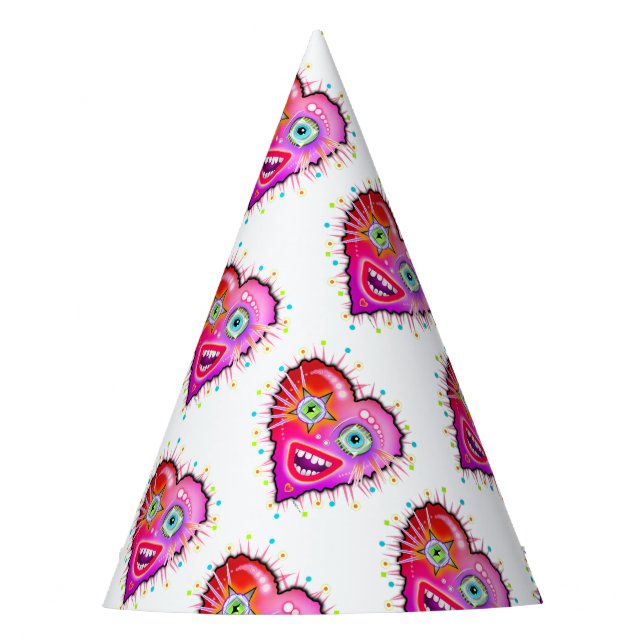 MY HEART WILL GLOW ON PARTY HAT (Front)