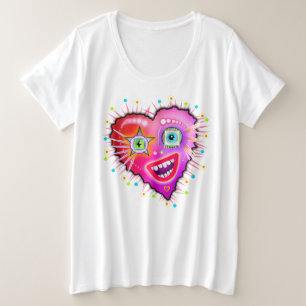 MY HEART WILL GLOW ON PLUS SIZE T-Shirt