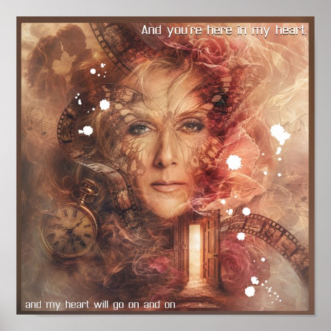 My Heart Will Go On Poster (Front)