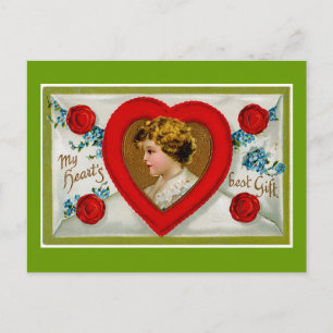 My Hearts Best Gift Holiday Postcard