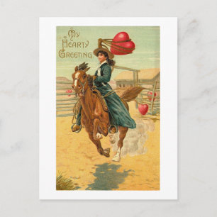 My Hearty Greeting Postcard