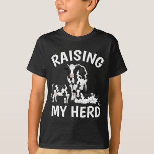 My Herd Farmer Mum Cow Calves Lover Mother's Day  T-Shirt