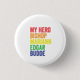 My Hero Bishop Mariann Edgar Budde Trans LGBT 3 Cm Round Badge