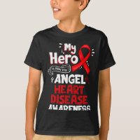 My Hero Is Now My Angel Heart Disease Awareness 
