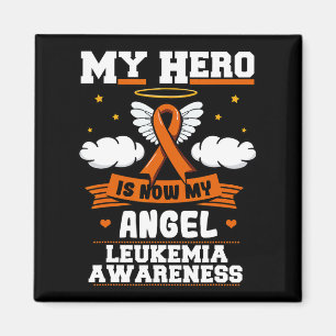 My Hero Is Now My Angel Leukaemia Green Ribbon Clo Magnet