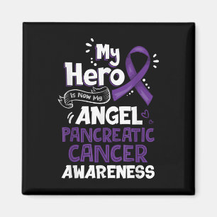 My Hero Is Now My Angel Pancreatic Cancer Magnet