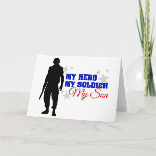 My Hero, My Soldier, My Son Card