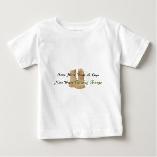 My Hero Wears Combat Boots Baby T-Shirt