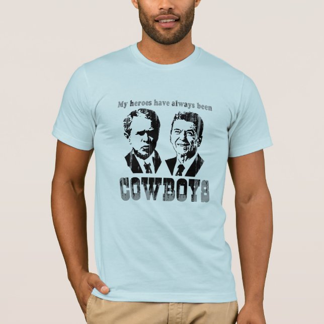 My heroes have always been cowboys Faded.png T-Shirt (Front)