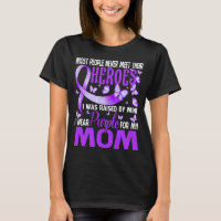 My Heroes I Wear Purple For My MOM Pancreatic