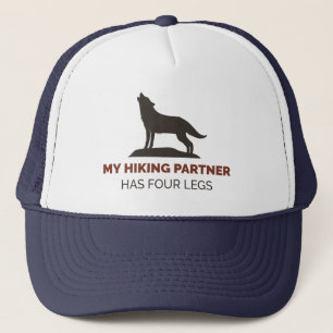 My Hiking Partner Has Four Legs Trucker Hat