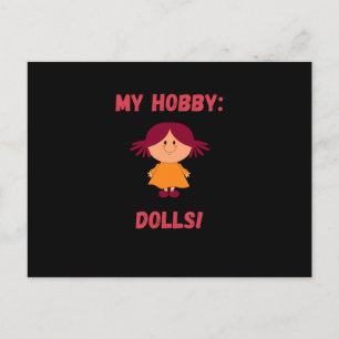 My Hobby Dolls Dolls Postcard