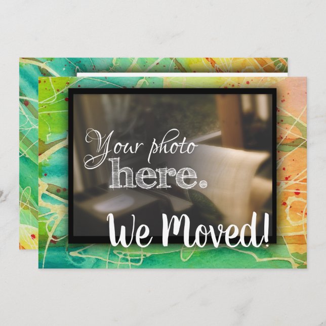 My Home Is My Sanctuary Home Blessing Inspiration  Invitation (Front/Back)