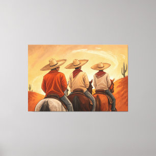 MY HORSE FRIEND CANVAS PRINT