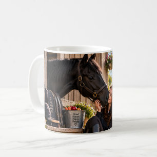 My Horse Thinks I'm Perfect Horse Mug