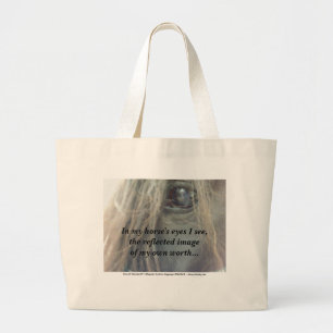 My Horse's Eyes duffel /tote bag