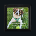 My Human's Are Getting Married Engagement Photo  Gift Box<br><div class="desc">Add your dog's photo to this gift box to announce your engagement or as an engagement gift for couple. A fun addition to an engagement party,  bridal shower,  wedding shower or any of the pre-wedding festivities. See our collection of "My Human's are getting Married' for more matching products.</div>