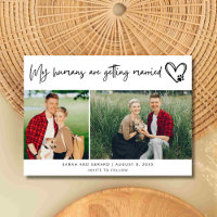 My Humans Are Getting Married Save the Date