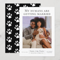 My Humans Are Getting Married Wedding Personalised