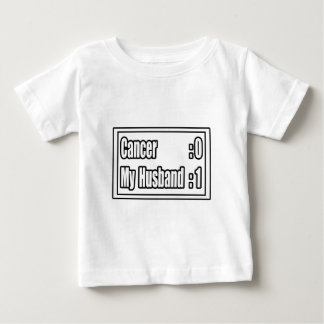 My Husband Beat Cancer (Scoreboard) Baby T-Shirt