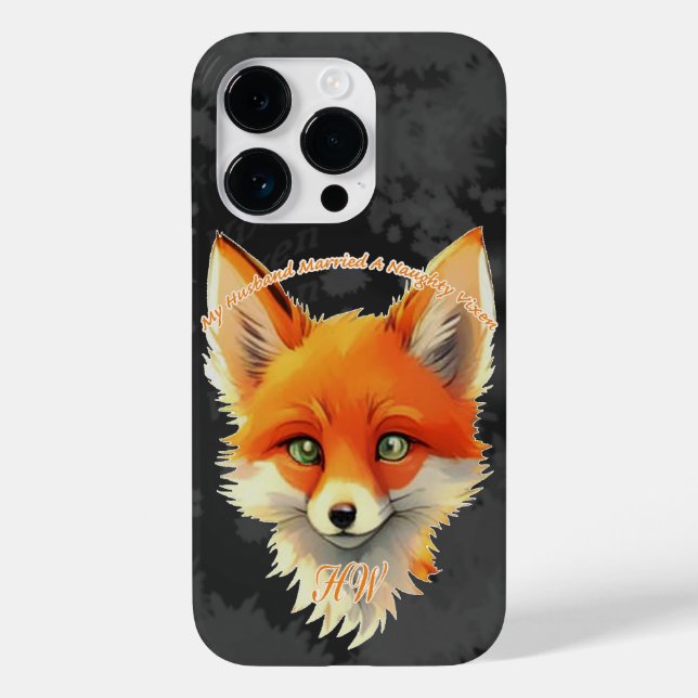 My Husband married a naughty vixen Case-Mate iPhone Case (Back)
