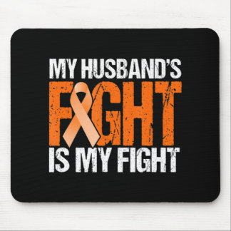 My Husband's Fight is My Fight Leukaemia Awareness Mouse Pad