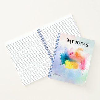 My Ideas 8.5x11 Notebook
