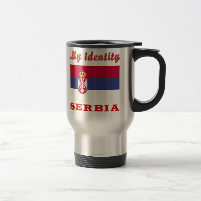 My Identity Serbia Travel Mug (Right)