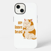 My inner beast lazy fat cat motivational quote